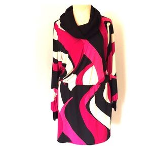 Long sleeve Cowelneck Dress